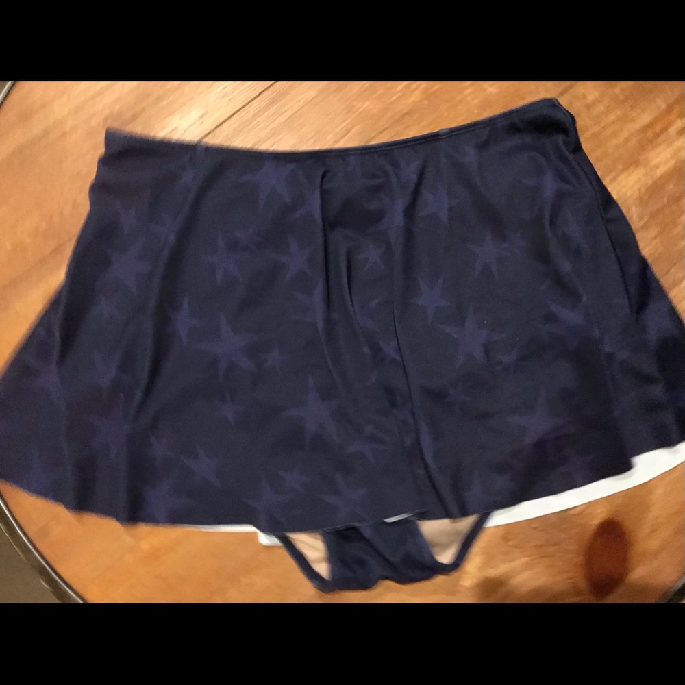 Blue stars short skirts! Size large